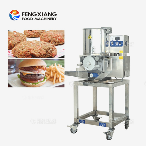 Fengxiang FX-2000 Машина для формования гамбургеров с куриными наггетсами Машина для формования мясных пирогов Машина для изготовления пирожков с гамбургерами